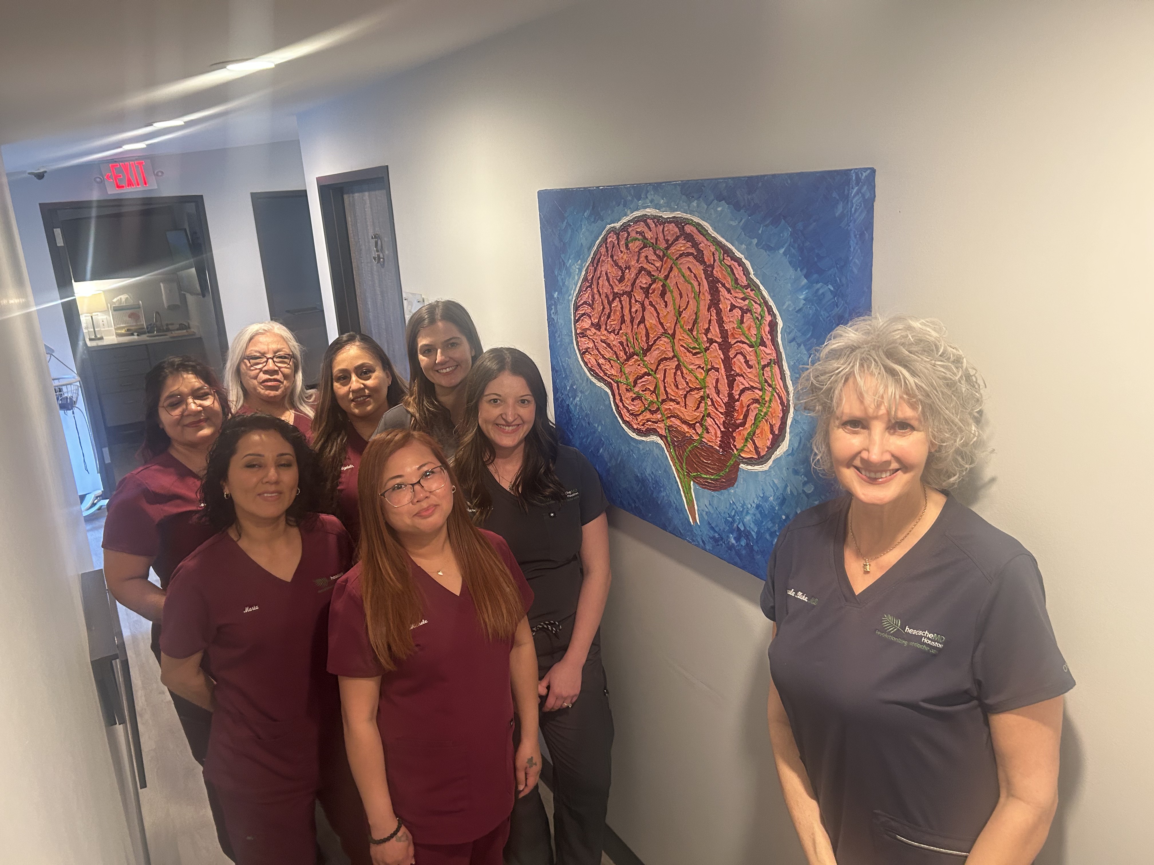 headacheMD Houston team moment